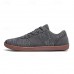 Men's Beige Mesh Barefoot Shoes Breathable, Flexible Comfort with Lace-Up Design for Outdoor & Everyday Use