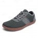 Men's Beige Mesh Barefoot Shoes Breathable, Flexible Comfort with Lace-Up Design for Outdoor & Everyday Use