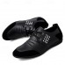 Men's White Casual Sneakers with Brown Accent - Comfortable, Trendy Style for Daily Wear