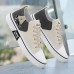 Men's Black and Orange Fashion Sneakers with Bold Print and Lace-up Design - Trendy, Casual, Ideal for Streetwear and Everyday Comfort
