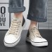 Men's Black and Orange Fashion Sneakers with Bold Print and Lace-up Design - Trendy, Casual, Ideal for Streetwear and Everyday Comfort