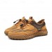 Men's Breathable Outdoor Hiking Sneakers - Lightweight Mesh Walking Shoes for Summer Trail and Adventure