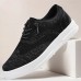 Men's Brown Knit Sneakers with White Sole and Premium Leather Accents Comfortable Casual Shoes for Everyday Wear