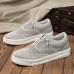 Men's Brown Knit Sneakers with White Sole and Premium Leather Accents Comfortable Casual Shoes for Everyday Wear