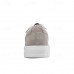 Men's Brown Knit Sneakers with White Sole and Premium Leather Accents Comfortable Casual Shoes for Everyday Wear