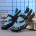 Men's Barefoot Water Shoes - Aqua Blue, Quick-Dry, Adjustable Strap - Ideal for Water Sports & Outdoor Activities
