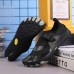Men's Barefoot Water Shoes - Aqua Blue, Quick-Dry, Adjustable Strap - Ideal for Water Sports & Outdoor Activities