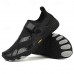 Men's Barefoot Water Shoes - Aqua Blue, Quick-Dry, Adjustable Strap - Ideal for Water Sports & Outdoor Activities