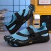Men's Barefoot Water Shoes - Aqua Blue, Quick-Dry, Adjustable Strap - Ideal for Water Sports & Outdoor Activities