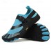 Men's Barefoot Water Shoes - Aqua Blue, Quick-Dry, Adjustable Strap - Ideal for Water Sports & Outdoor Activities
