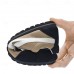 Men's Casual Beige and White Sneakers Breathable Nylon Lace-Up Shoes for Relaxed Outings and Casual Occasions