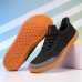 Men's Barefoot Casual Sneakers - Modern Black, Breathable Mesh, Comfort Sole - Suitable for Daily Use & Light Sports