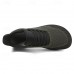 Men's Barefoot Casual Sneakers - Modern Black, Breathable Mesh, Comfort Sole - Suitable for Daily Use & Light Sports