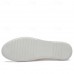 Men's White Casual Low-Top Sneakers - Comfortable and Trendy Lace-Up Shoes for Everyday Wear