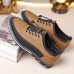 Men's Casual Lace-Up Sneakers with Comfortable Sole, Breathable Design for Everyday Wear, Ideal for Outdoor Activities and Urban Style