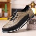 Men's Casual Lace-Up Sneakers with Comfortable Sole, Breathable Design for Everyday Wear, Ideal for Outdoor Activities and Urban Style