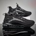 Men's Air Cushion Sneakers - Lightweight Breathable Athletic Shoes for Running and Walking