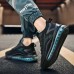 Men's Air Cushion Sneakers - Lightweight Breathable Athletic Shoes for Running and Walking
