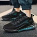 Men's Air Cushion Sneakers - Lightweight Breathable Athletic Shoes for Running and Walking