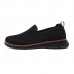 Men's Slip-On Knit Sneakers, Breathable Mesh Upper with Comfortable Fit, Casual Lightweight Shoes for Everyday and Outdoor Activities