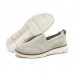 Men's Slip-On Knit Sneakers, Breathable Mesh Upper with Comfortable Fit, Casual Lightweight Shoes for Everyday and Outdoor Activities