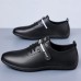 Men's White Slip-On Sneakers with Stripe Design Fashionable Shoes for Casual Outings and Weekend Activities