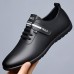 Men's White Slip-On Sneakers with Stripe Design Fashionable Shoes for Casual Outings and Weekend Activities