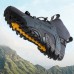 Men's Breathable Outdoor Hiking Shoes with Ankle Support - Durable and Comfortable Trail Sneakers for Hiking and Trekking