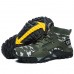 Men's Breathable Outdoor Hiking Shoes with Ankle Support - Durable and Comfortable Trail Sneakers for Hiking and Trekking