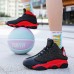 Men's Basketball Shoes with Denim Textured Upper - Durable High Tops for Street Basketball and Casual Wear
