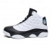 Men's Basketball Shoes with Denim Textured Upper - Durable High Tops for Street Basketball and Casual Wear