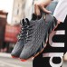 Men's Red Breathable Running Sneakers with Blade Sole - Lightweight and Comfortable for Sports and Fitness