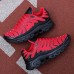 Men's Breathable Athletic Sneakers Red Mesh Running Shoes with Cushioned Sole, Lightweight Design for Training and Daily Wear
