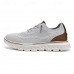 Men's Breathable Knit Lace-Up Sneakers Lightweight Casual Running Shoes with Cushioned Sole for Walking & Everyday Wear