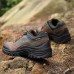 Men's Brown Hiking Shoes - Durable and Comfortable Trail Sneakers for Outdoor Adventures