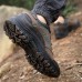 Men's Brown Hiking Shoes - Durable and Comfortable Trail Sneakers for Outdoor Adventures
