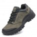 Men's Brown Hiking Shoes - Durable and Comfortable Trail Sneakers for Outdoor Adventures