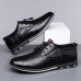 Men's Brown Crocodile Pattern Faux Leather Dress Shoes with Lace-Up Closure and Comfortable Sole, Elegant for Business and Formal Occasions