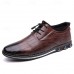 Men's Brown Crocodile Pattern Faux Leather Dress Shoes with Lace-Up Closure and Comfortable Sole, Elegant for Business and Formal Occasions