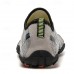 Men's Barefoot Trail Sneakers - Vibrant Red, Rugged Sole, Lace-Free Design - Perfect for Hiking & Outdoor Adventures