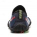 Men's Barefoot Trail Sneakers - Vibrant Red, Rugged Sole, Lace-Free Design - Perfect for Hiking & Outdoor Adventures