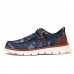 Men's Modern Slip-On Sneakers, Grey Mesh with Cushioned Sole, Lightweight Comfort for Daily Wear