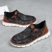 Men's Modern Slip-On Sneakers, Grey Mesh with Cushioned Sole, Lightweight Comfort for Daily Wear