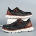 Men's Modern Slip-On Sneakers, Grey Mesh with Cushioned Sole, Lightweight Comfort for Daily Wear