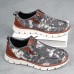 Men's Modern Slip-On Sneakers, Grey Mesh with Cushioned Sole, Lightweight Comfort for Daily Wear