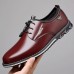 Men's Stylish Brown Lace-Up Casual Shoes Comfortable Slip-On Sneakers for Everyday and Semi-Formal Wear