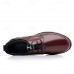 Men's Stylish Brown Lace-Up Casual Shoes Comfortable Slip-On Sneakers for Everyday and Semi-Formal Wear