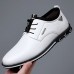 Men's Stylish Brown Lace-Up Casual Shoes Comfortable Slip-On Sneakers for Everyday and Semi-Formal Wear