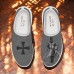 Men's Crusader Slip-On Sneakers Medieval Knight Cross Printed Lightweight Casual Shoes for Easter & Daily Wear