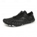 Men's Lightweight Barefoot Shoes Breathable Mesh Sneakers with Lacing and Flexible Sole for Walking, Running, and Everyday Comfort